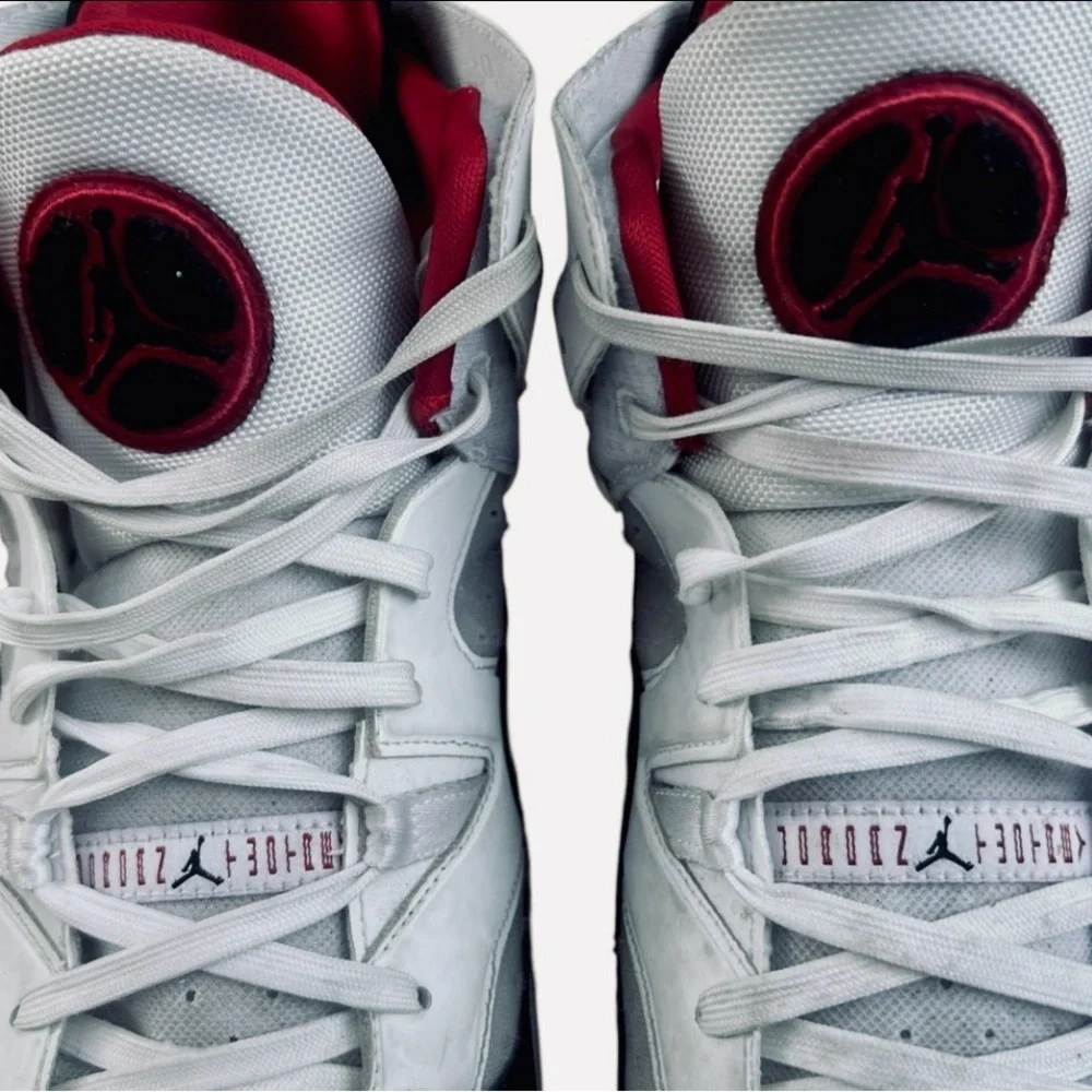 Jordan Jumpman Two Trey White Black University Red DO1925-106 Mens‎ 14